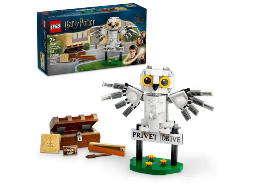LEGO® Harry Potter 76425 Hedvika na návštěvě Zobí ulice 4