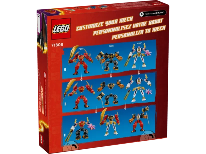 LEGO® Ninjago 71808 Kaiův živelný ohnivý robot