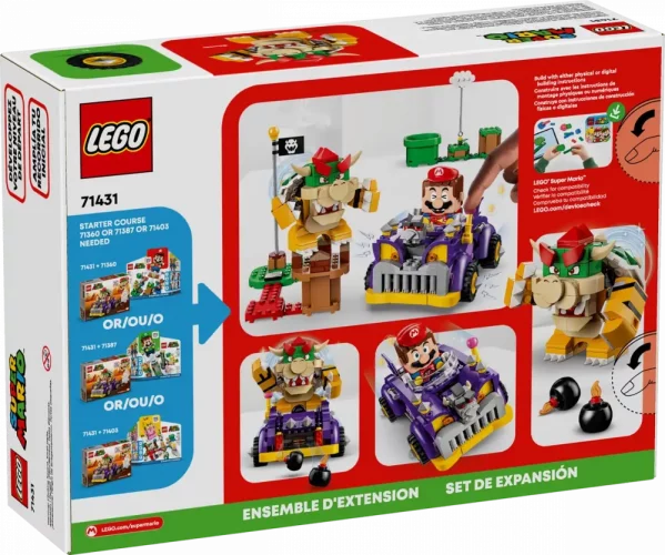 LEGO® Super Mario 71431 Bowserův sporťák – rozšiřující set