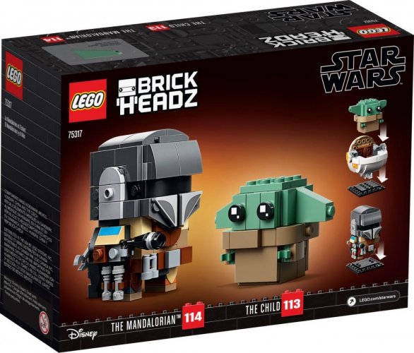 LEGO® BrickHeadz 75317 Mandalorianin™ i Dziecko