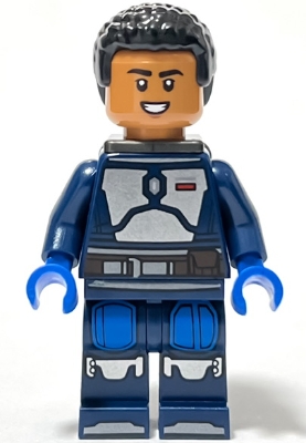 sw1259 Mandalorian Fleet Commander - Hair