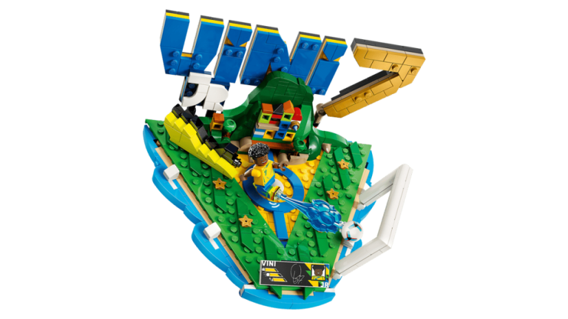 LEGO® Editions 43027 Vini Jr. – Hvězdné momenty fotbalu
