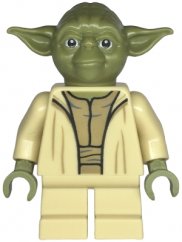 sw1288 Yoda - Olive Green, Open Robe with Small Creases