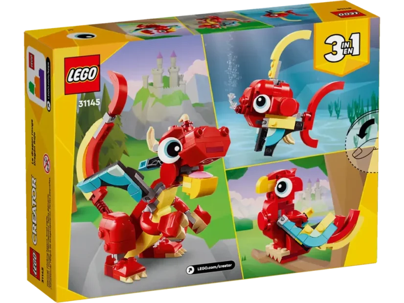 LEGO® Creator 31145 Czerwony smok