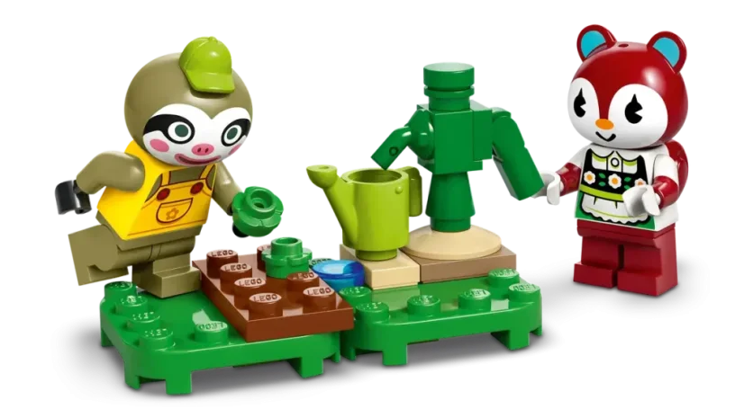 LEGO® Animal Crossing™ 77054 Leif, karavan a zahradnictví