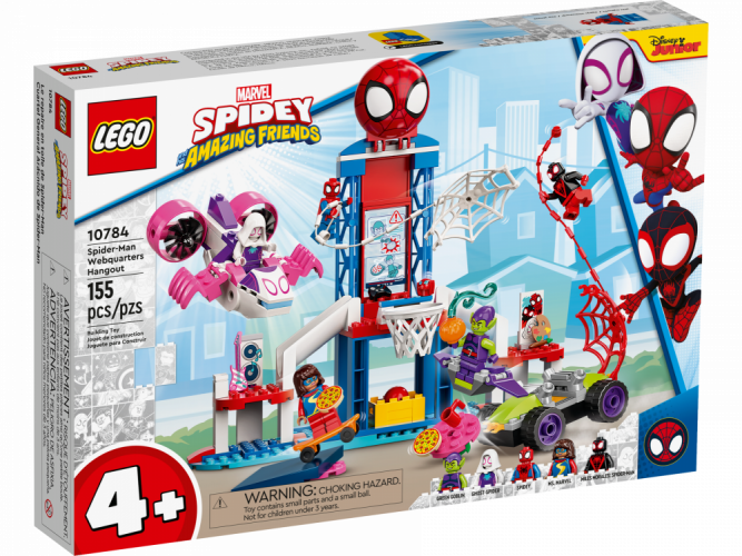 LEGO Marvel 10784 Spider-Man Webquarters Hangout