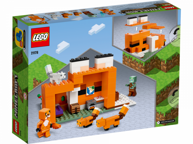 LEGO® Minecraft 21178 Siedlisko lisów