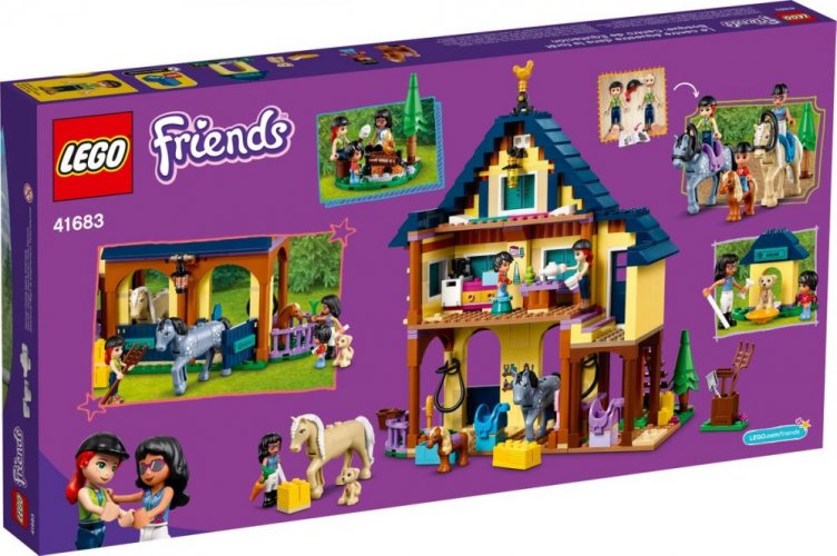 LEGO® Friends 41683 Leśne centrum jeździeckie DRUGA JAKOŚĆ!