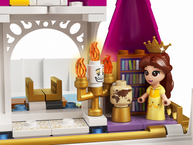 LEGO® Disney Princess 43193 Ariel, Kráska, Popelka a Tiana a jejich pohádková kniha dobrodružství
