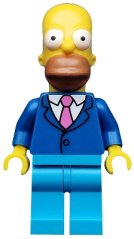 sim028 Date Night Homer, The Simpsons, Series 2 (Minifigure Only without Stand and Accessories)