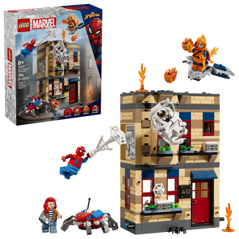LEGO® Marvel 76317 Mieszkanie Petera Parkera