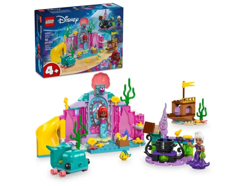 LEGO® Disney Princess™ 43254 Ariel a jej krištáľová jaskyňa