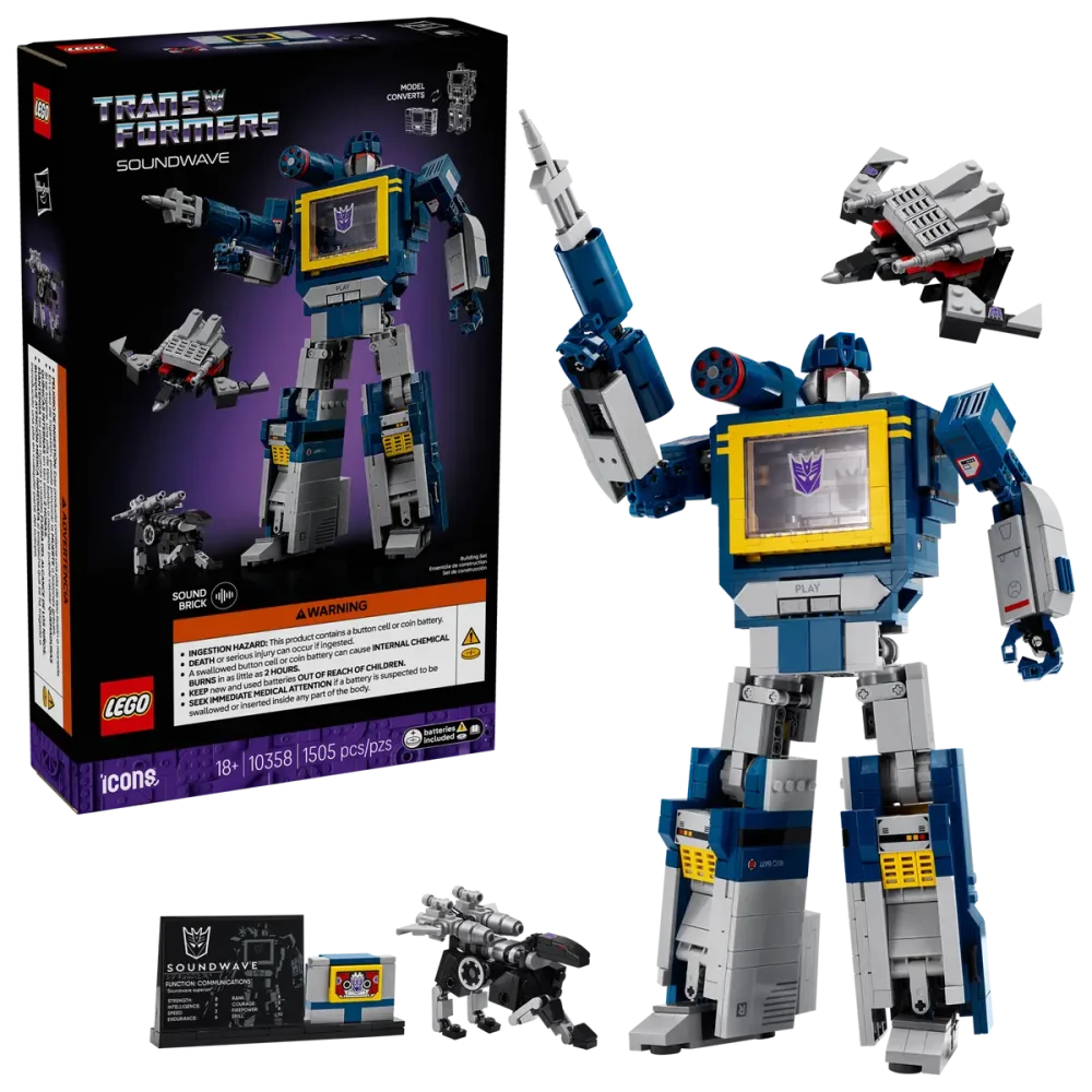 LEGO® Icons™ 10358 Transformers: Soundwave