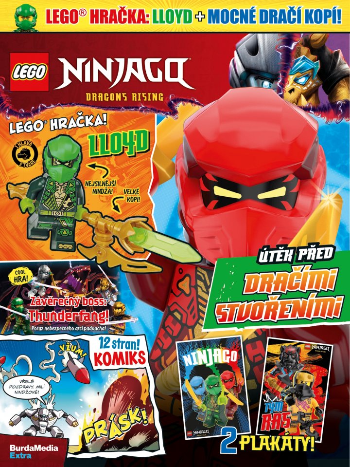 Časopis LEGO® Ninjago 7/2025 CZ verzia