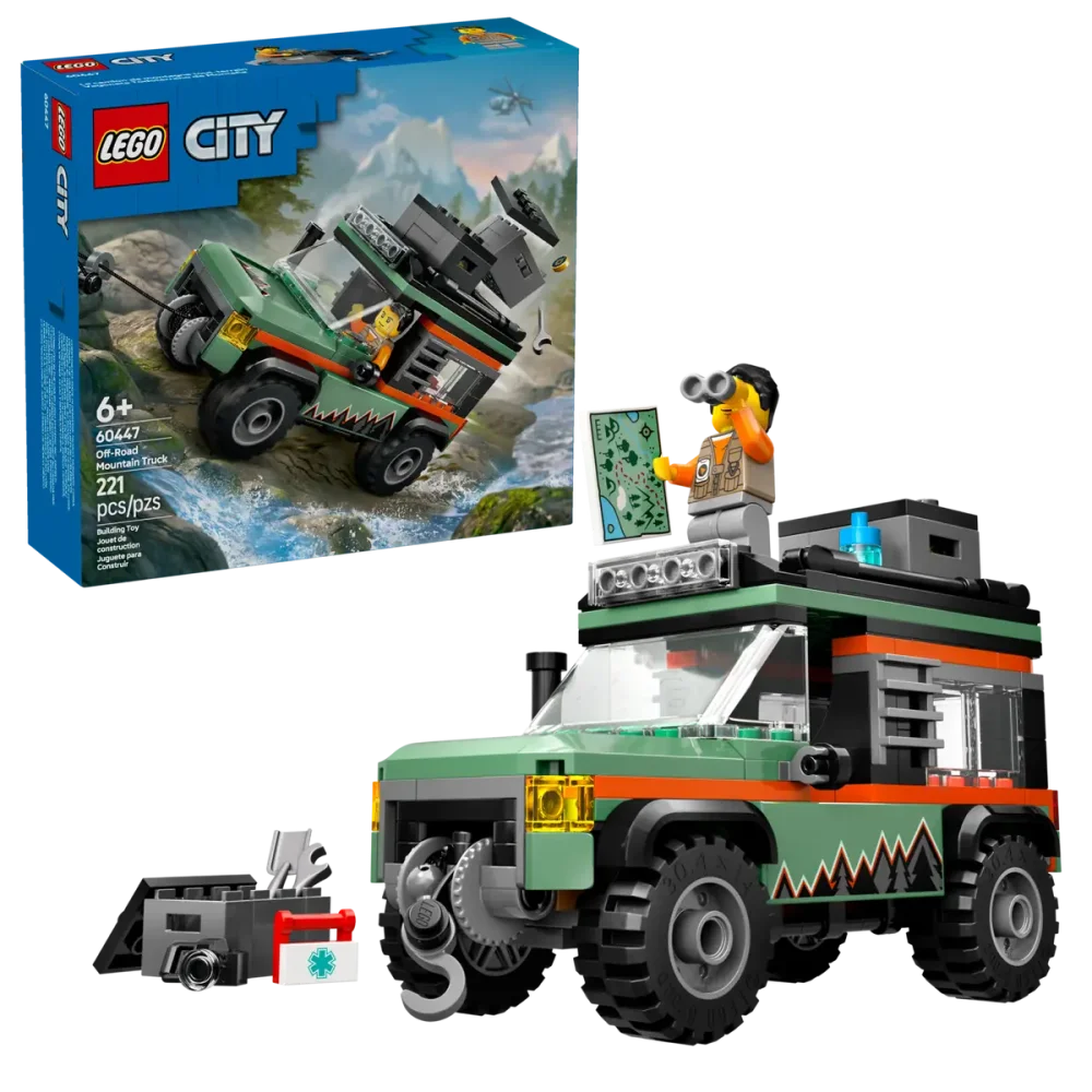 LEGO® City 60447 Terénne horské nákladné auto 4x4