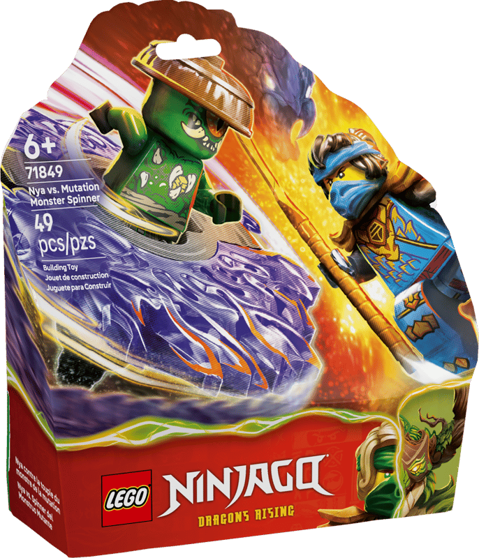 LEGO® NINJAGO® 71849 Nya vs. spinner mutantnej príšery