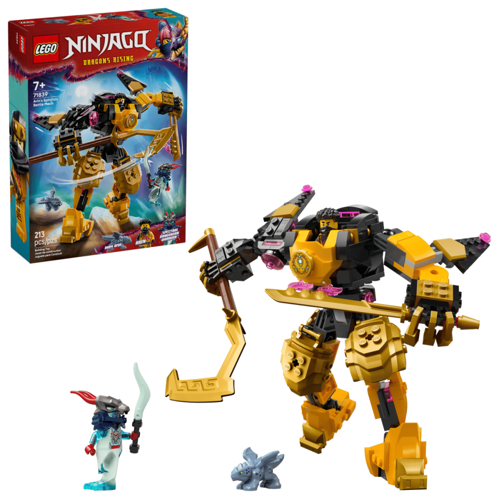 LEGO® NINJAGO® 71839 Arin a bojový robot Spinjitzu