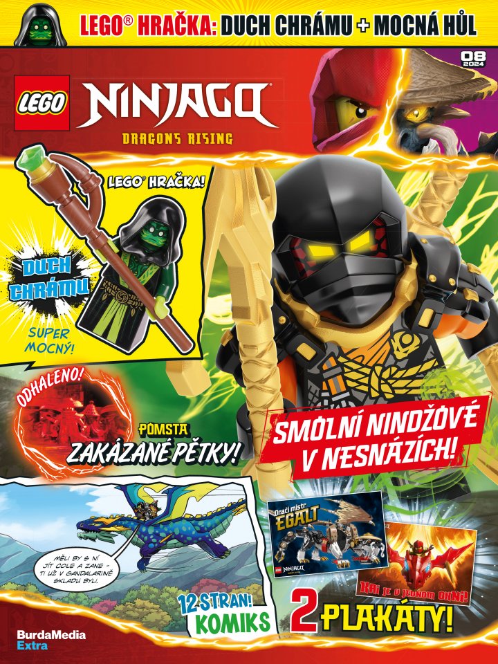 Časopis LEGO® Ninjago 8/2024 CZ verzia