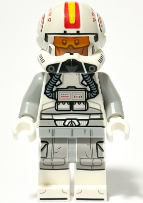 sw1402 Clone Trooper Pilot (Phase 2) - Light Bluish Gray Arms, Nougat Head (75402)