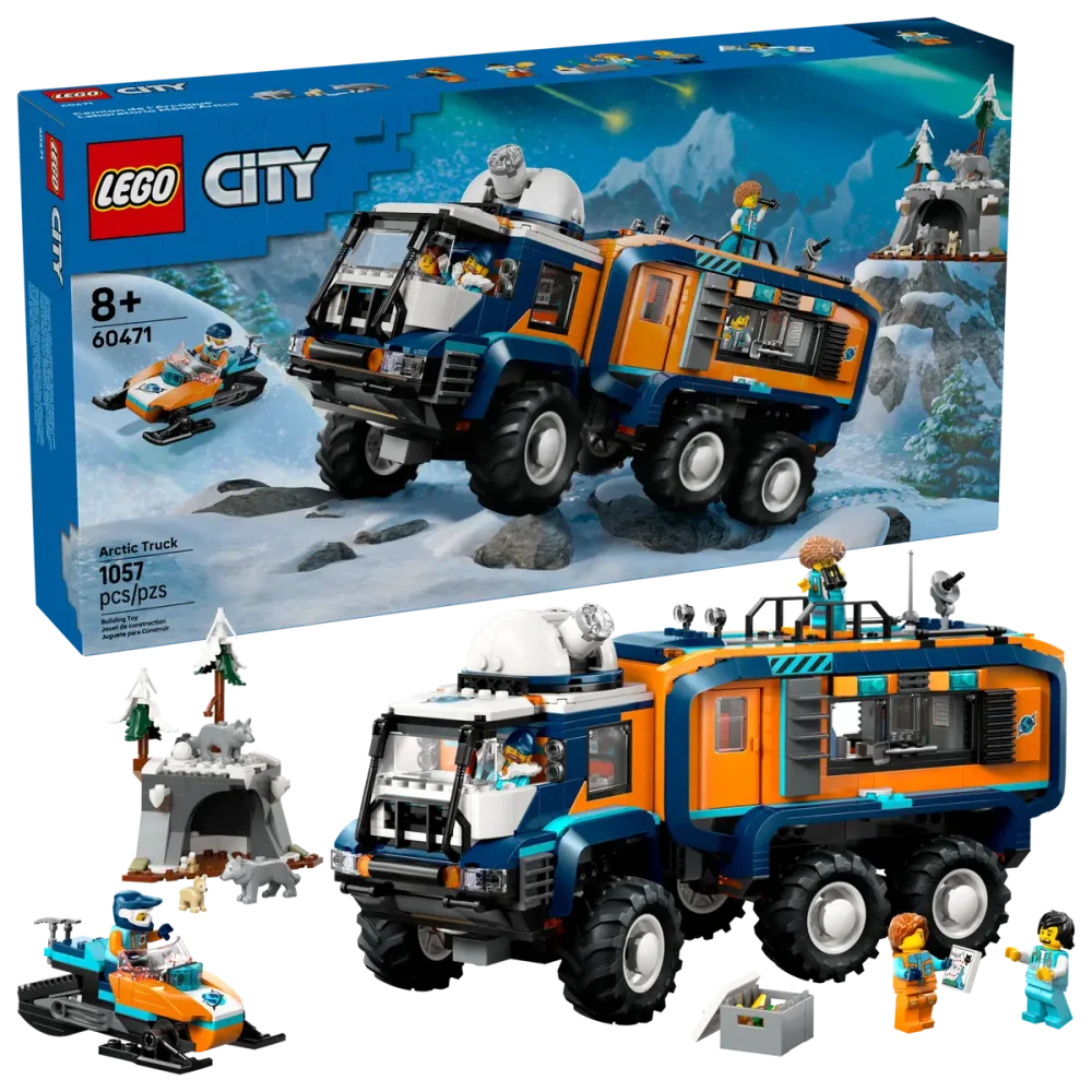 LEGO® City 60471 Nákladné auto s laboratóriom pre prieskumníkov Arktídy