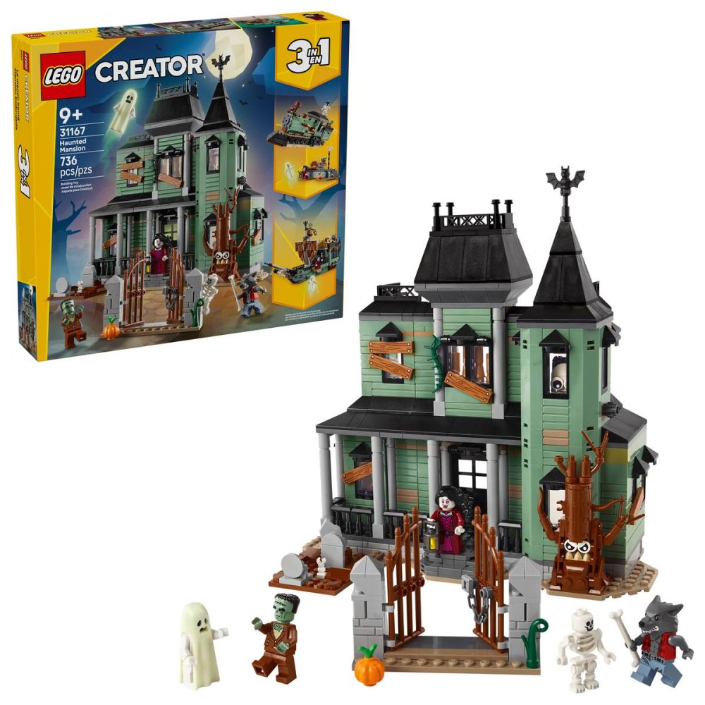 LEGO® Creator 3 v 1 31167 Strašidelný dom