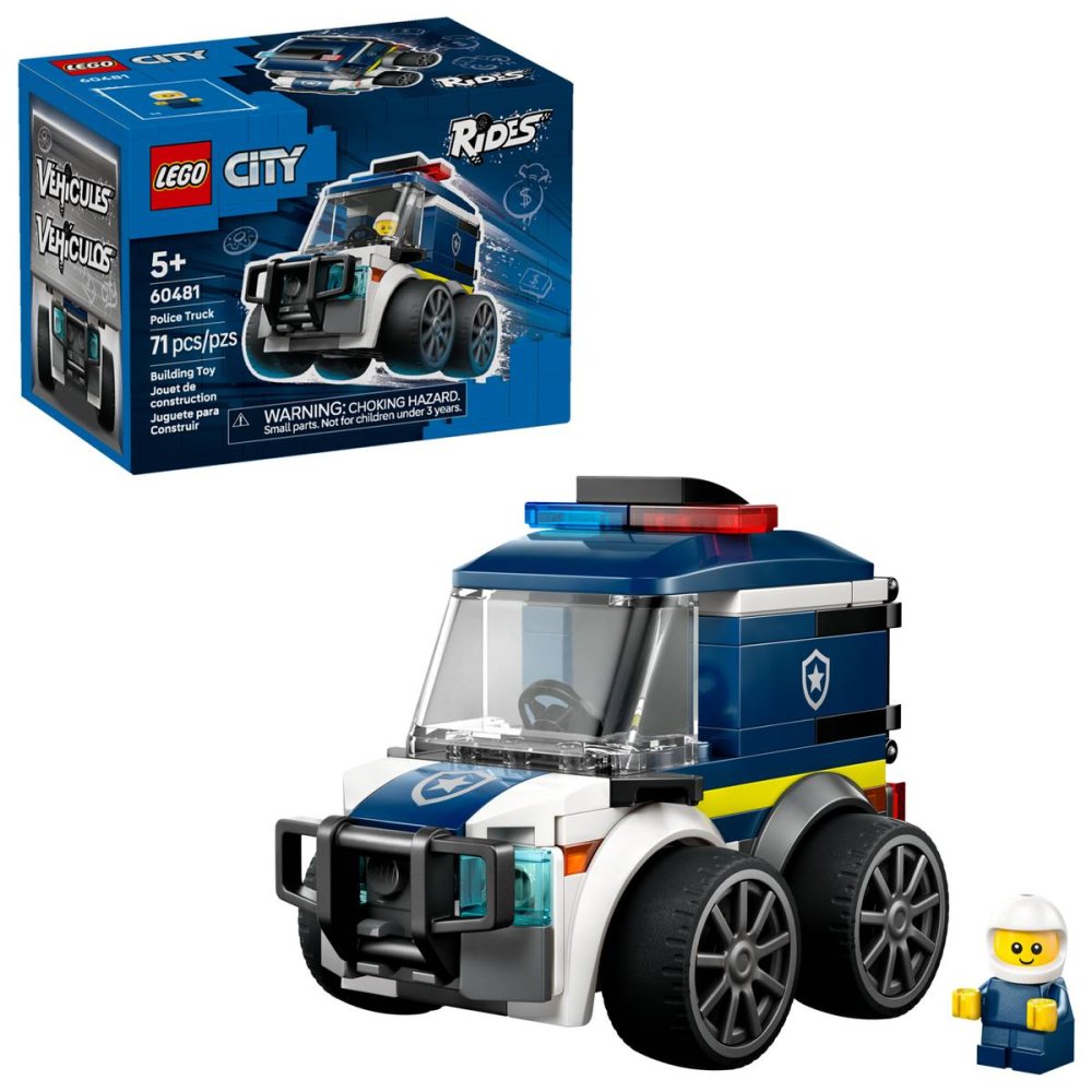 LEGO® City 60481 Autíčka – Policajná dodávka