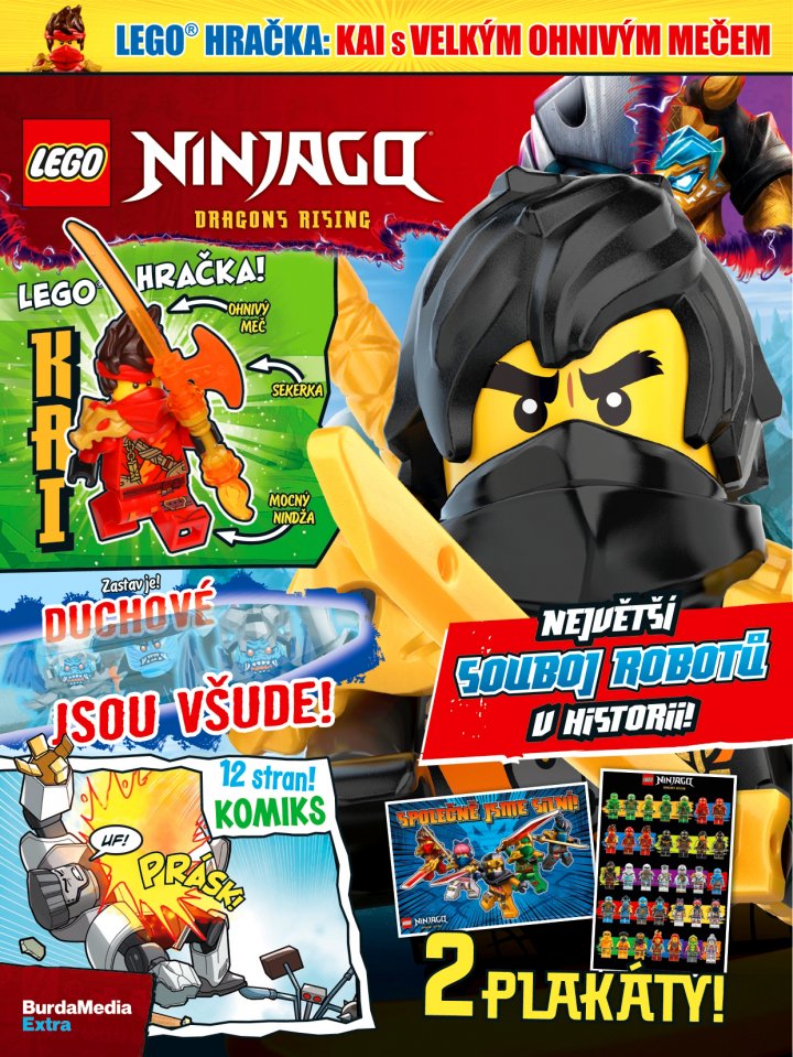 Časopis LEGO® Ninjago 9/2025 CZ verzia