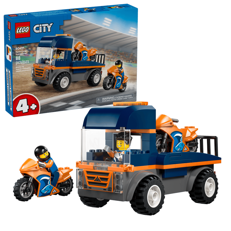 LEGO® City 60491 Kamión na prepravu motoriek