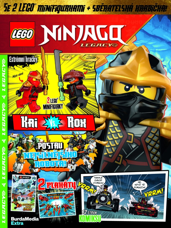 Časopis LEGO® Ninjago Legacy 3/2026 CZ verzia