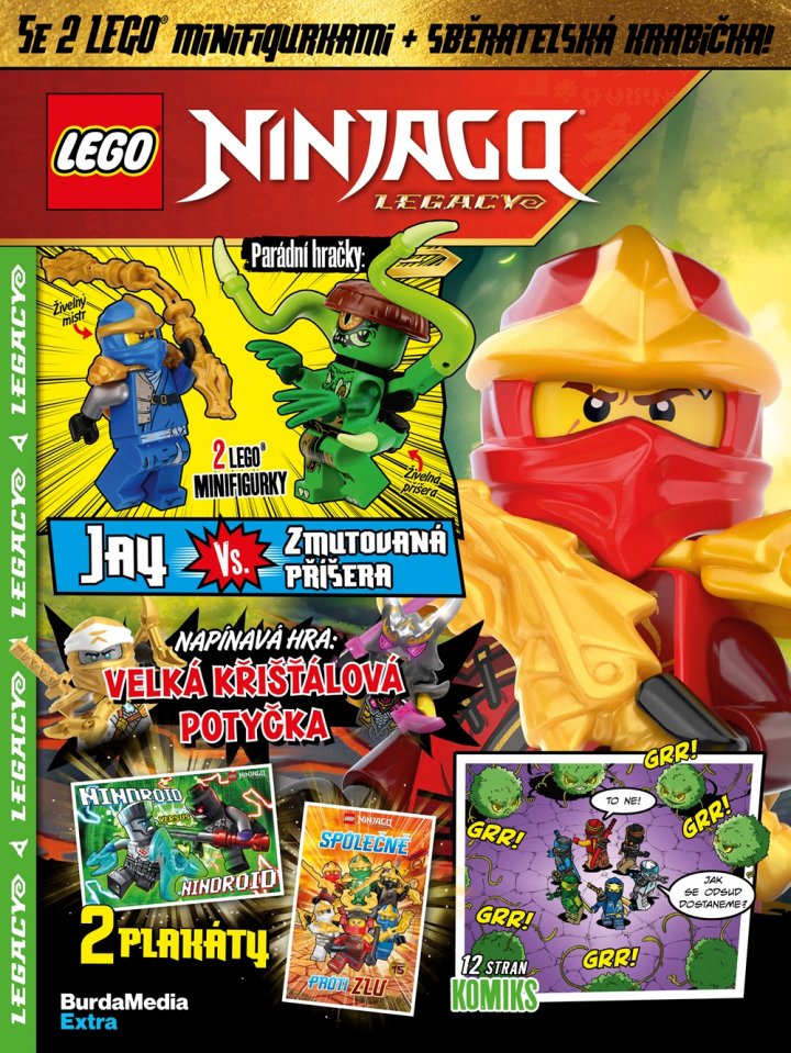 Časopis LEGO® Ninjago Legacy 4/2026 CZ verzia