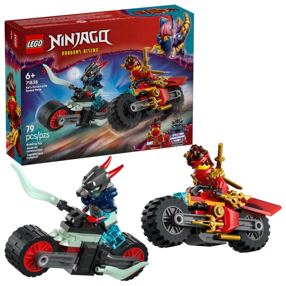 LEGO® NINJAGO® 71838 Kai a preteky na motorke