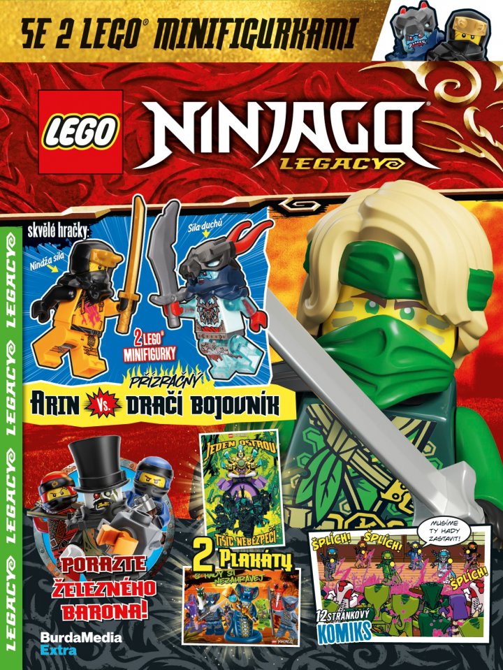 Časopis LEGO® Ninjago Legacy 6/2025 CZ verzia