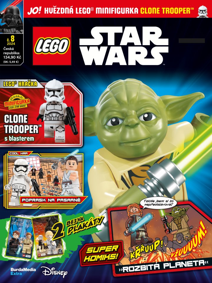 Časopis LEGO® Star Wars 8/2024 CZ verzia
