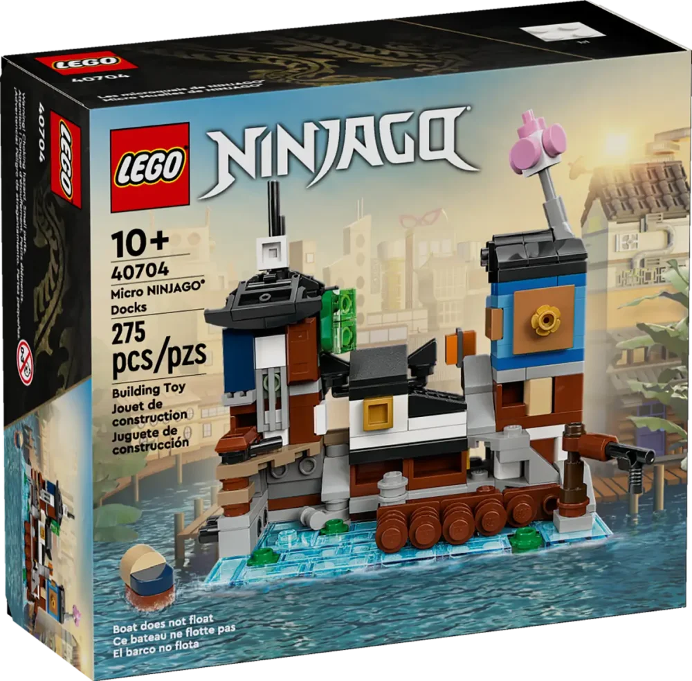 LEGO® NINJAGO® 40704 Miniatúrny NINJAGO® prístav