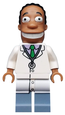 sim042 Dr. Hibbert, The Simpsons, Series 2 (Minifigure Only without Stand and Accessories)