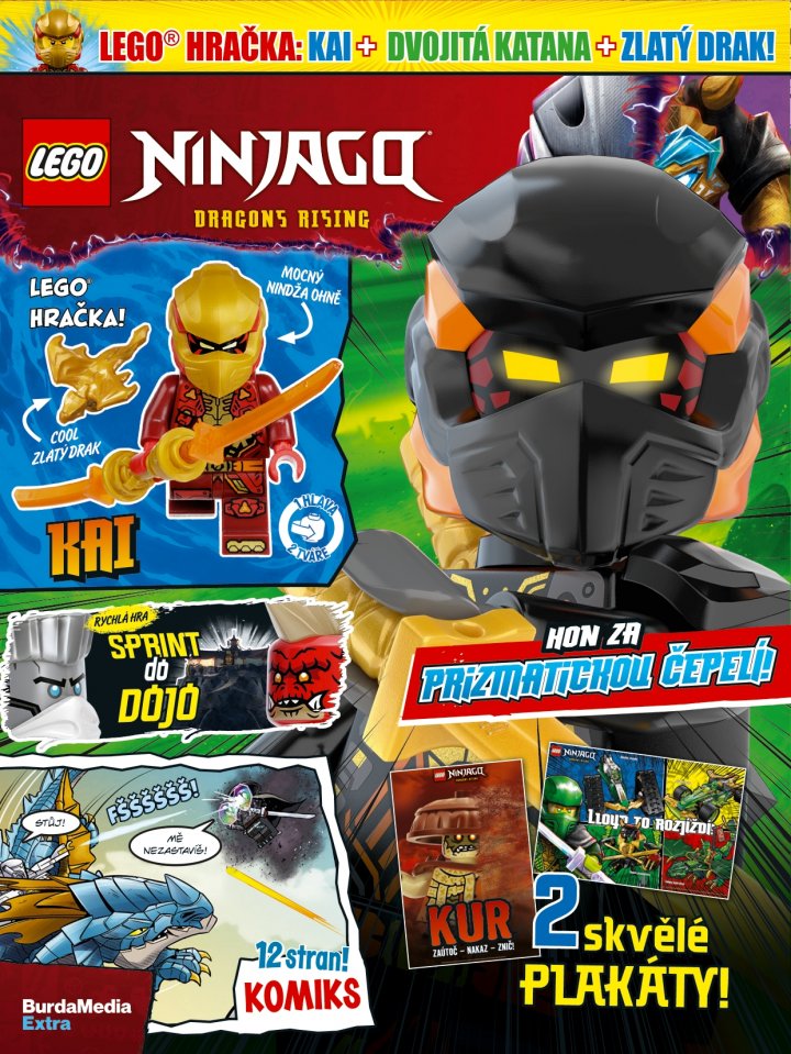 Časopis LEGO® Ninjago 6/2025 CZ verzia