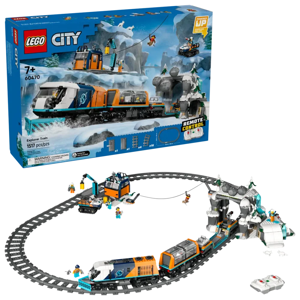 LEGO® City 60470 Polárny expres pre prieskumníkov Arktídy
